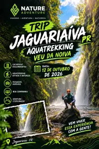 Trip Jaguariaíva PR aquatrekking Véu da Noiva